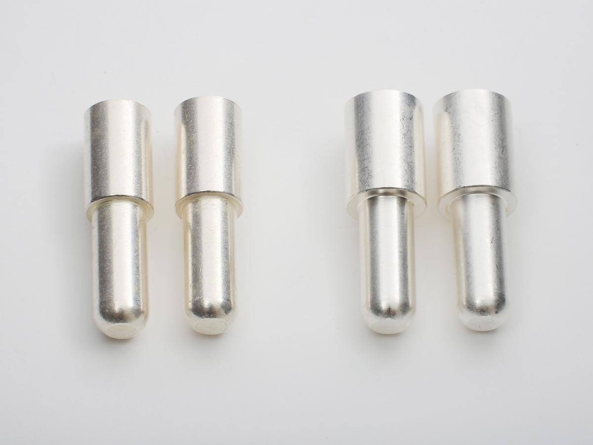 Photo of crimp-/solder contact pins for 2-pole plugs 35 mm2, 50 mm2